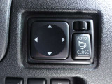 電動格納機能付きドアミラー☆ワンタッチで、運転席からドアミラーを格納できます。狭い駐車場でもご安心です。