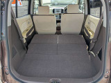 リアシート格納時です。積載性が格段に上がり、使いやすいです。