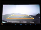 リヤビューカメラ付ですので後退もより安心です♪