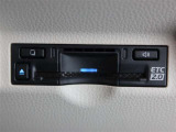ETC車載器付きです。高速道路の料金所もスムーズに通過できます。