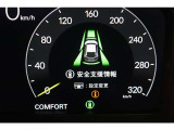 【CTBA】低速走行時に自車が前方の車両のほぼ真後ろから追突するおそれがあるときに、運転者のブレーキ操作を支援し、衝突回避を支援したり衝突の衝撃を軽減する装置です。