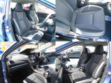 シートカラーはスポーティーなブラックです!!フロントシートはホールド感がありロングドライブでも疲れにくい設計です!!運転席にはシートリフレクター付きでお好きなポジションに設定可能です!!!