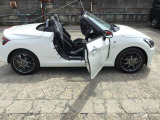 オープンカーならではのスタイルがほれぼれします。
