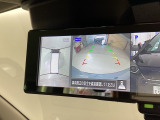 全周囲カメラ搭載☆運転席にいながら車全周囲が確認できるので駐車がスムーズに行なえます。駐車も楽々!