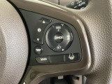 ハンドルにHondaセンシング系のクルーズコントロールやレーンキープアシストなどのスイッチが装備されています。ハンドルから手を離さず安全に操作できます。