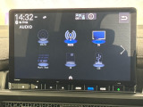オーディオメニューです。スマートフォンとの連携が可能です♪視認性に優れており、使い勝手も良好です。