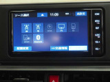 オーディオモードメニュー、フルセグTVも視聴可能!