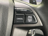 【クルーズコントロール】高速道路もラクラク走行。アクセルを離しても一定速度で走行ができ、長距離運転時の負担を軽減!加速・減速も簡単なスイッチ操作で調整できます。