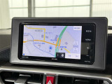 【ナビ画面】主に地図を表示し、目的地へのルート案内や渋滞情報などを表示するために使われます。
