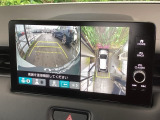 マルチビューカメラを搭載!これがあれば、前後左右も安心ですね。縦列駐車も見通しの悪い交差点も安心です!安全の為目視での確認もお願い致します。