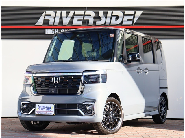 N-BOXカスタム ターボ コーディネートスタイル 2トーン 届出済未使用車純正9インチナ...