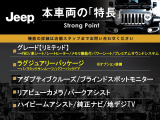 本車両の主な特徴をまとめました。上記の他にもお伝えしきれない魅力がございます。是非お気軽にお問い合わせ下さい。