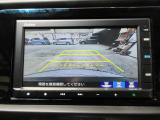 バックカメラの画像です。ガイドラインがスムースな車庫入れをサポートいたします!車庫入れの安心感がアップしますね☆