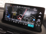 純正ナビが搭載されています。初めての道も安心ですね。Bluetooth接続可能!