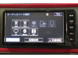 CD・DVD・SDオーディオ・Bluetoothオーディオ再生可能。SDカードへの音楽録音も可能。フルセグTV視聴可能。