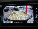 ガイドライン付きバックカメラ