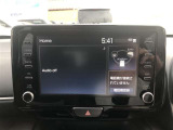 ディスプレイオーディオ装着車。ディスプレイとスマホを連携で、様々なアプリを使用できます。マップのアプリを繋げて、ナビゲーションとして使用できます。