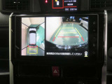 パノラミックビューモニター搭載。カメラで車両周囲の状況を映し出すため、狭い場所での駐車などに役立ちます。