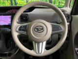 ステアリングも使用感が少なく、きれいな状態となっております♪