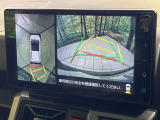 【パノラマモニター】専用のカメラにより、上から見下ろしたような視点で360度クルマの周囲を確認することができます☆死角部分も確認しやすく、狭い場所での切り返しや駐車もスムーズに行えます。