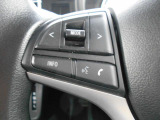 ステアリングスイッチ装備でとても便利です