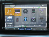 ナビゲーションのAV機能画面を表示しております。