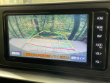 【バックカメラ】駐車時に後方がリアルタイム映像で確認できます。大型商業施設や立体駐車場での駐車時や、夜間のバック時に大活躍!運転スキルに関わらず、今や必須となった装備のひとつです!