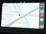 ●Apple Car Play:スマホとの有線接続で、ナビ・オーディオ再生などスマホのアプリ機能が画面でも使える便利機能です!