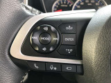 【ステアリングスイッチ】左です。ハンドルから手を離さず、運転に集中したまま手元でオーディオ操作等ができます。