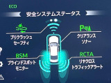 【トヨタセーフティセンス】走行中に前方の車両等を認識し、衝突しそうな時は警報とブレーキで衝突回避と被害軽減をアシスト。より安全にドライブをお楽しみいただけます。