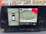 上から丸見えアラウンドビューモニターで車庫入れも安心楽々です!夜間でも綺麗に映ります!