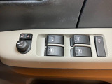 電動格納ミラー、パワーウィンドウ