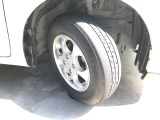 13インチ純正アルミホイール(タイヤ交換をお勧めします。155/80R13)