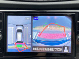 アラウンドビューモニター付です。上から丸見え、車庫入れも安心!