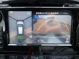 まるでお車を真上から見下ろしたかのような映像をナビに映し出してくれますので狭い駐車場でも周囲を確認する事が出来ますので非常に安心です♪