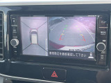 アラウンドビューモニター装備☆上から見たような画面で車庫入れも縦列駐車も安心です♪