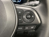 前方の車との車間を設定し、スピードを上げたり緩めたりを自動で行ってくれる追尾式の「レーダークルーズ」。上級装備の一つです!高級車にしかつかない嬉しい機能です。