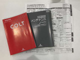 記録簿、保証書、取説、スペアキー等も完備されております!前オーナーさんの扱いの良さが分かりますね♪