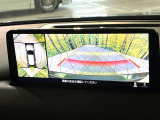【360&deg;ビューモニター】専用のカメラにより、上から見下ろしたような視点で360度クルマの周囲を確認することができます☆死角部分も確認しやすく、狭い場所での切り返しや駐車もスムーズに行えます。