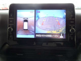 アラウンドビュー☆空から見下ろすような視点で、スムーズな駐車と安全確認をサポート!運転の心強い味方になってくれます♪