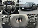 クルーズコントロール、ステアリングリモコンスイッチも付いておりますので運転中の操作も楽々ですよ!