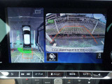 まるでお車を真上から見下ろしたかのような映像をナビに映し出してくれますので狭い駐車場でも周囲を確認する事が出来ますので非常に安心です♪