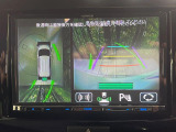 【全方位モニター用カメラ】専用のカメラにより、上から見下ろしたような視点で360度クルマの周囲を確認することができます☆縦列駐車や幅寄せ時に活躍してくれます♪