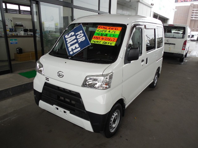 ハイゼットカーゴ デラックス ハイルーフ 4WD SDナビ・フルセグ・キーレス・ETC・ABS...