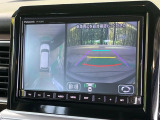 【全方位モニター用カメラ】専用のカメラにより、上から見下ろしたような視点で360度クルマの周囲を確認することができます☆死角部分も確認しやすく、狭い場所での切り返しや駐車もスムーズに行えます。