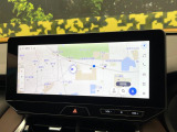 【12.3インチワイドナビ】高級感とインパクトのある大型ワイドナビを装備。各種オーディオ操作はもちろん、横長ワイド画面でのマップ2分割表示など、利便性も高いナビです♪