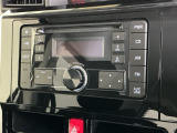 お気に入りの音楽などでドライブを楽しめるAM/FMチューナー付CDプレーヤー