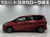 左側のセンターピラーに修理跡がありますので、修復歴有となります。