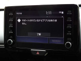 ディスプレイオーディオを装備しています。スマホと連動させると音楽やアプリを楽しむことができます。