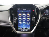 ナビ機能付きの11.6インチセンターインフォメーションディスプレイです。エアコンをはじめ様々な車両設定の変更が集約されています。もちろんオーディオ機能もございます。